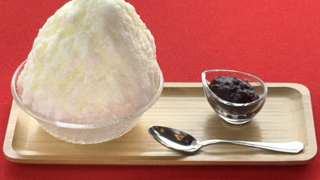 かき氷　ミルク　　　　850円