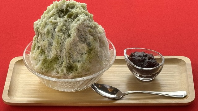 かき氷　宇治金時　　　　950円