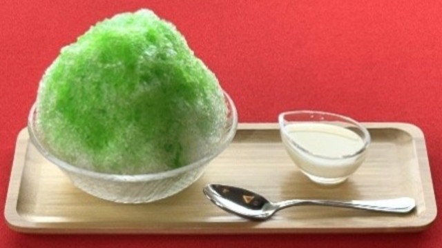 かき氷　ミルク　850円